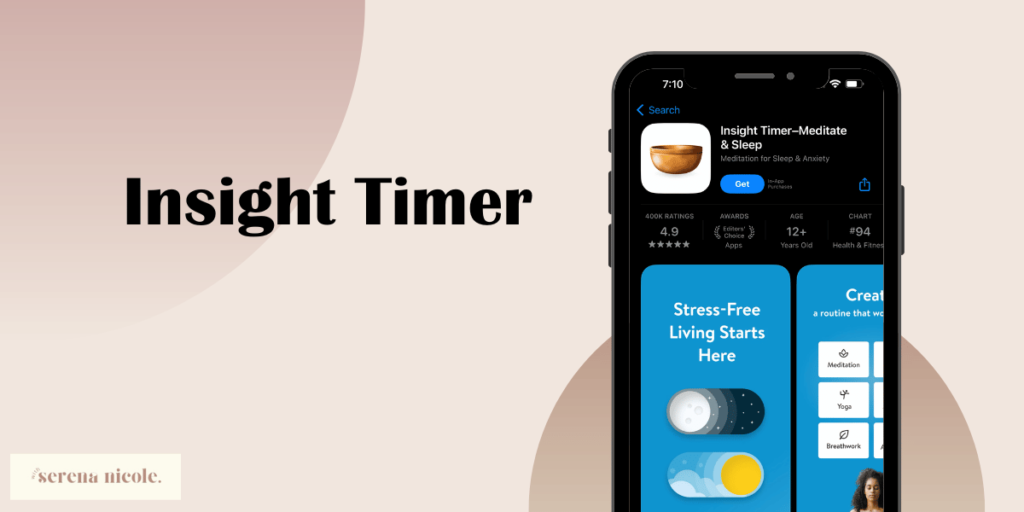 Insight Timer app